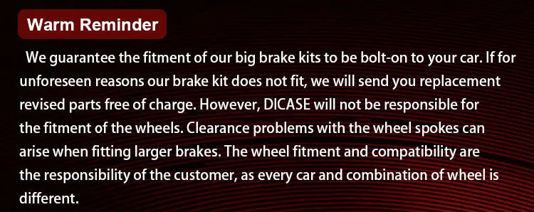 Dicase Brake Aftermarket Part Front and Rear With Electronic Parking Caliper Oxidized Blue drilled disc for Toyota ALPHARD/Camry