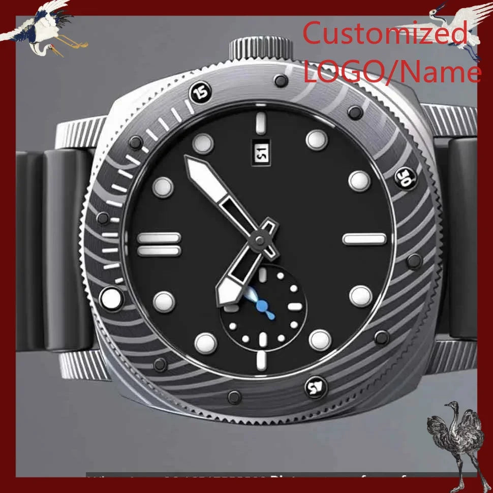 A182 Store Customized Watches 46mm Men's Watch with 904L Automatic Mechanical Movement