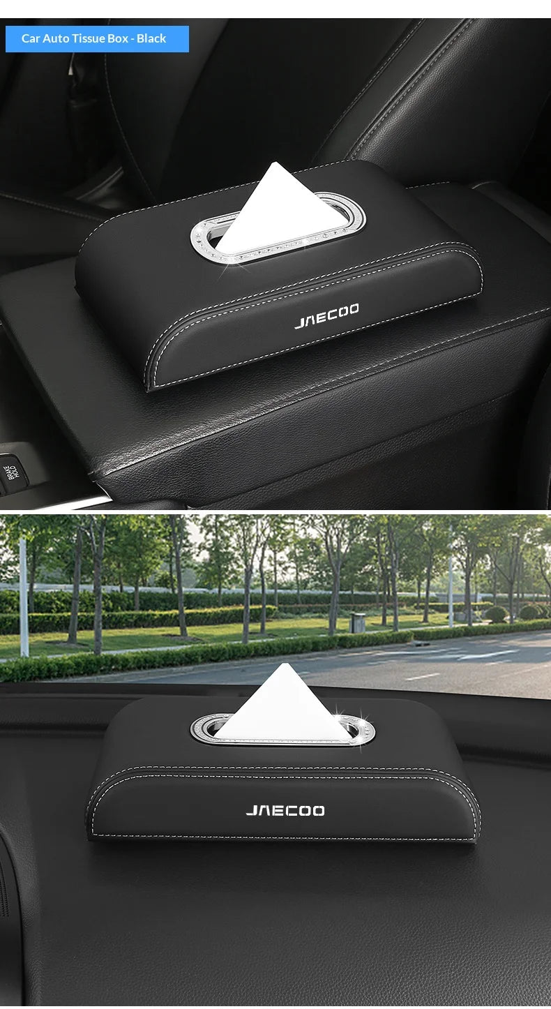 Suitable for JAECOO J5 J6 J7plus jaecoo J8 J7Phev car center console car mounted tissue box hanging bag tissue bag