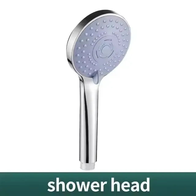 New Bathroom Pressurized Shower Package Accessories Shower Nozzle Large Water Output 5 Models Universal Adaptation Save Water