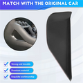 1Pair Car Side Center Control Storage Box Space Plate Plastic Cover Trim Interior Accessories Fit For Skoda Kodiaq 2017-2022