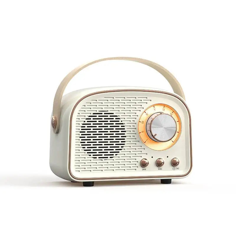 Retro Mini Bluetooth Speaker Classical Music Player Stereo Bass Sound Box Portable Wireless Speaker Home Travel Music Player