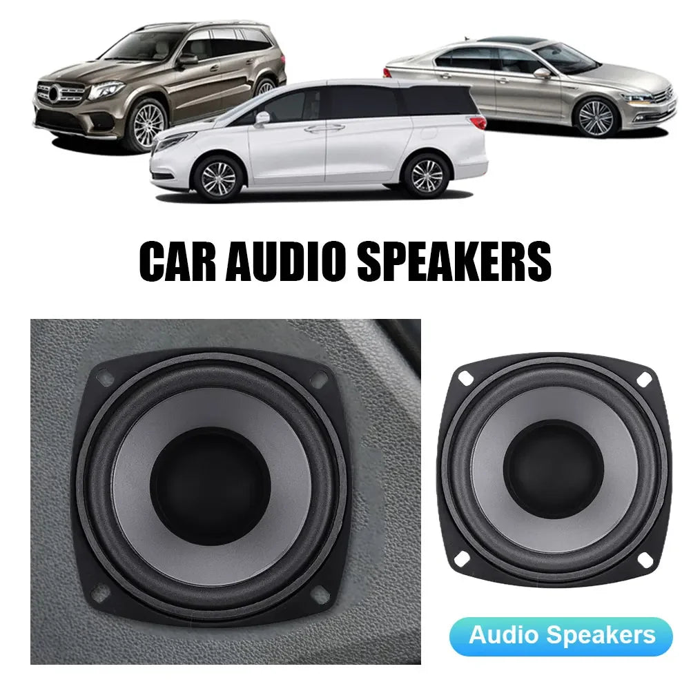 Universal Car HiFi Coaxial Stereo Speaker Car Subwoofer Auto Audio Music Full Range Frequency Speaker