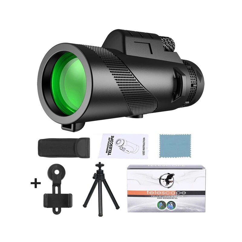 80x100 Portable Zoom Telescope