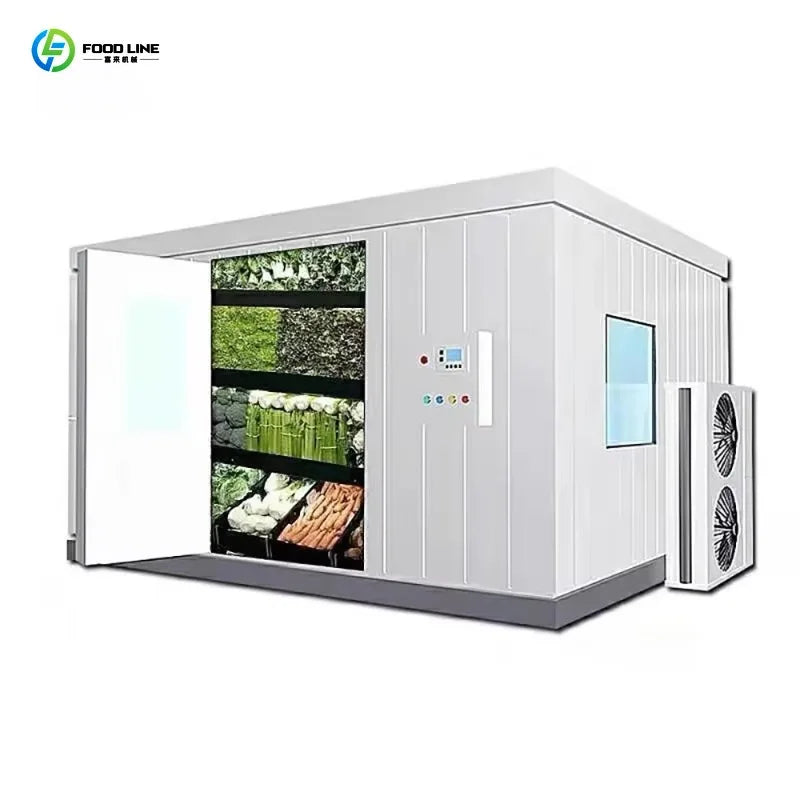 Customized Walk in Cooler Mini Cool Blast Ice Cream Freezer Room Container Refrigeration Unit Machine Cold Rooms Storage