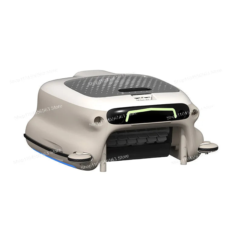 Wireless Automatic Surface Skimmer Pool Cleaning Robot – Floating Debris Collector with Leaf Collection for Swimming Pools