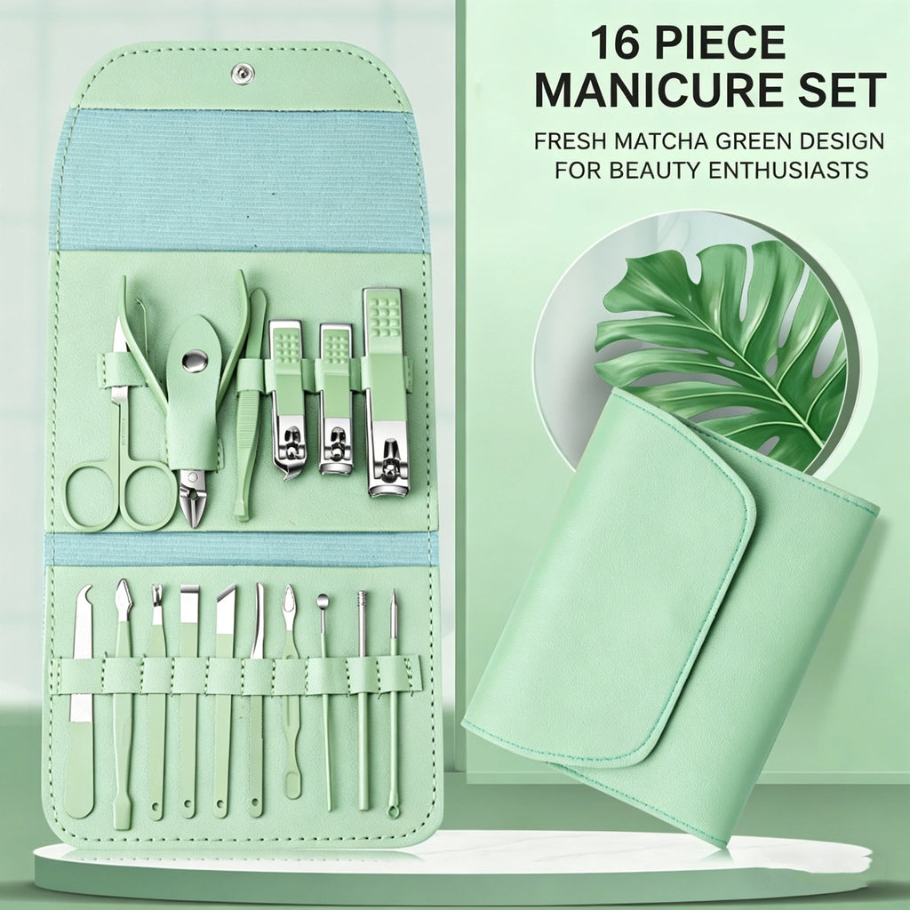 Professional Nail Clipper and Cuticle Nippers Set Portable Home Travel High-grade Manicure Pedicure Sets Beauty Tools Accessorie