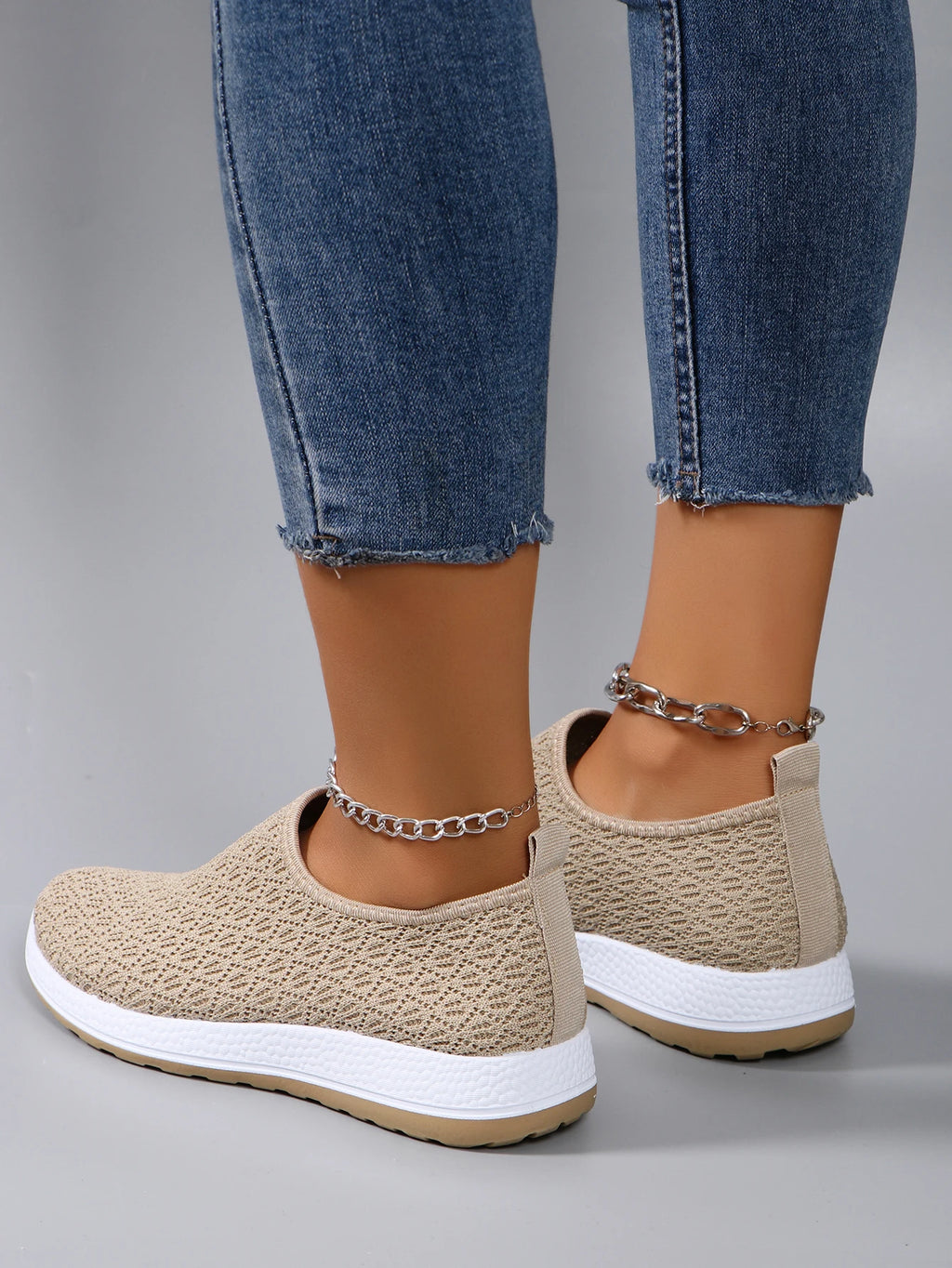 Women's summer breathable mesh flat shoes，women's shoes，casual sneakers shoes, clearance free shipping