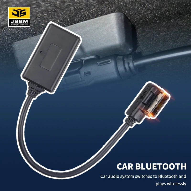 JSBM Bluetooth For Car Wireless bluetooth Module AMI Music Aux Adapter  for Audi VW MMI 3G MDI VW Golf Jetta Passat models 2011