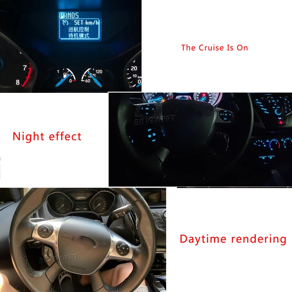 New Steering Wheel Button For Ford Focus 3 2012-2014 For Kuga 2012-2015 Car Speed Control Switch Cruise Control System