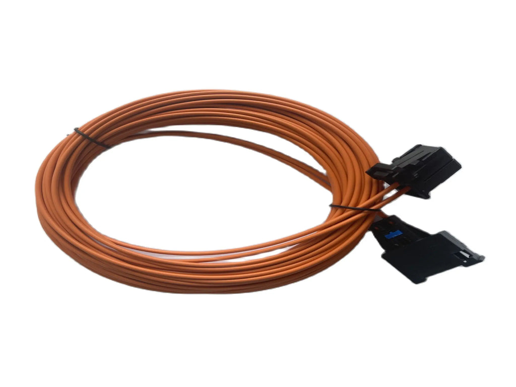 MOST Optical Fiber Cable Connectors Male To Female cable 400CM For BMW Mercedes Audi AMP Bluetooth car GPS fiber cable