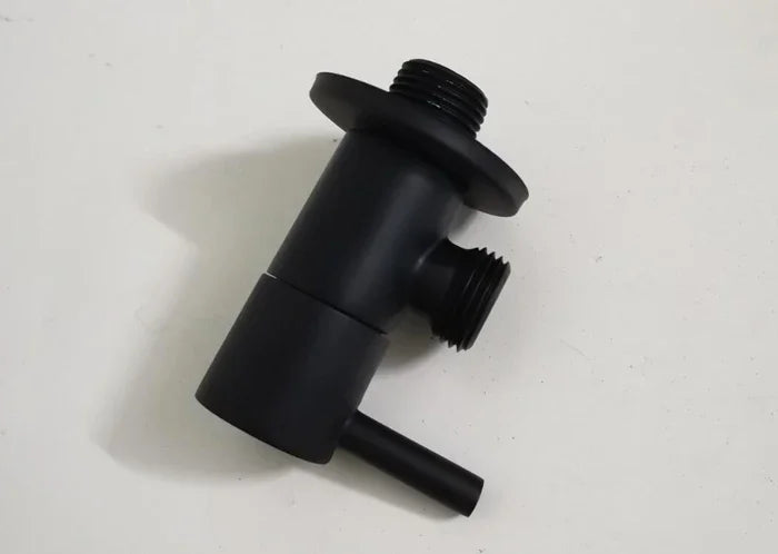 1/2"male x 1/2" male Brass Bathroom brushed gold  black Angle Stop Valve Chrome Copper Tap Toilet Bathroom Basin laundry AG666