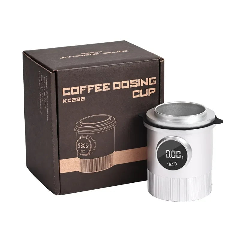 Pèse-café numérique avec écran LCD, balance de cuisine électronique pour expresso, tasse doseuse à café KC232, balance de 500 g
