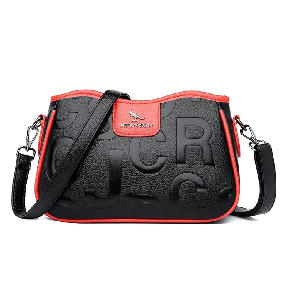 Fashion Crossbody Bags for Women Designer Ladies Purses and Handbags High-quality Soft Leather Women Shoulder Messenger Bags Sac