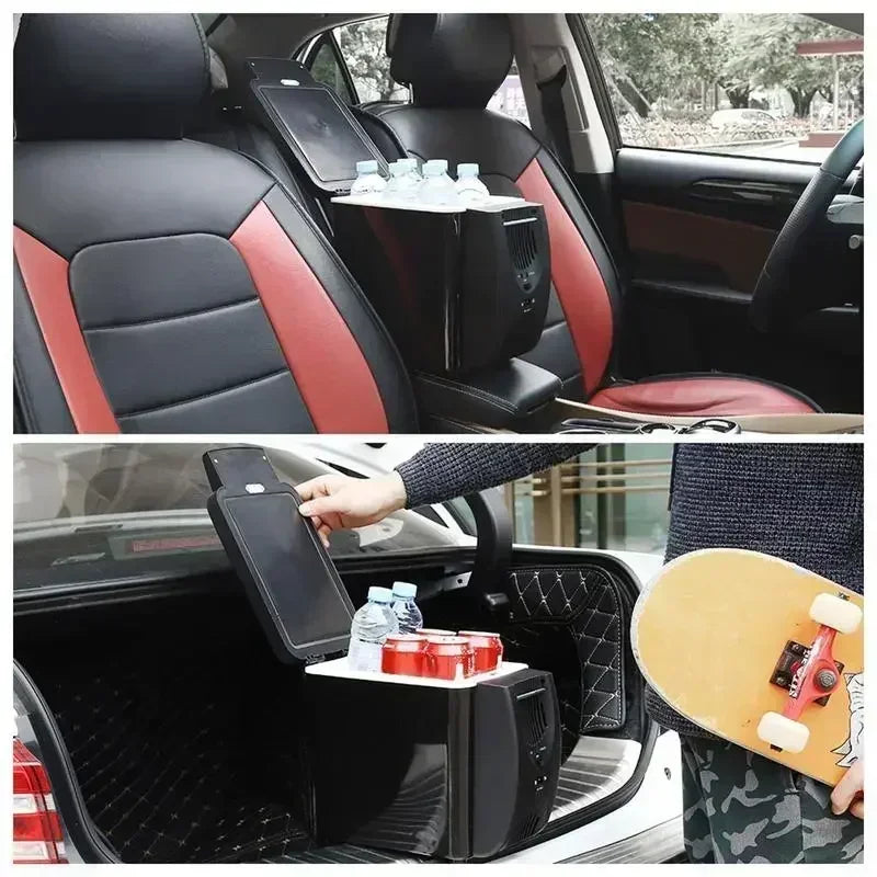 6L 12V Car Refrigerator Freezer Heater Mini Freezer Cooler And Warmer Electric Fridge Portable Icebox Travel Refrigerator amagi
