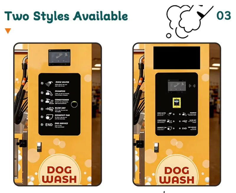 Customized Multi-Function Self Service Dog Wash Machine with Disinfecting Cycle for Pet Shops and Parks