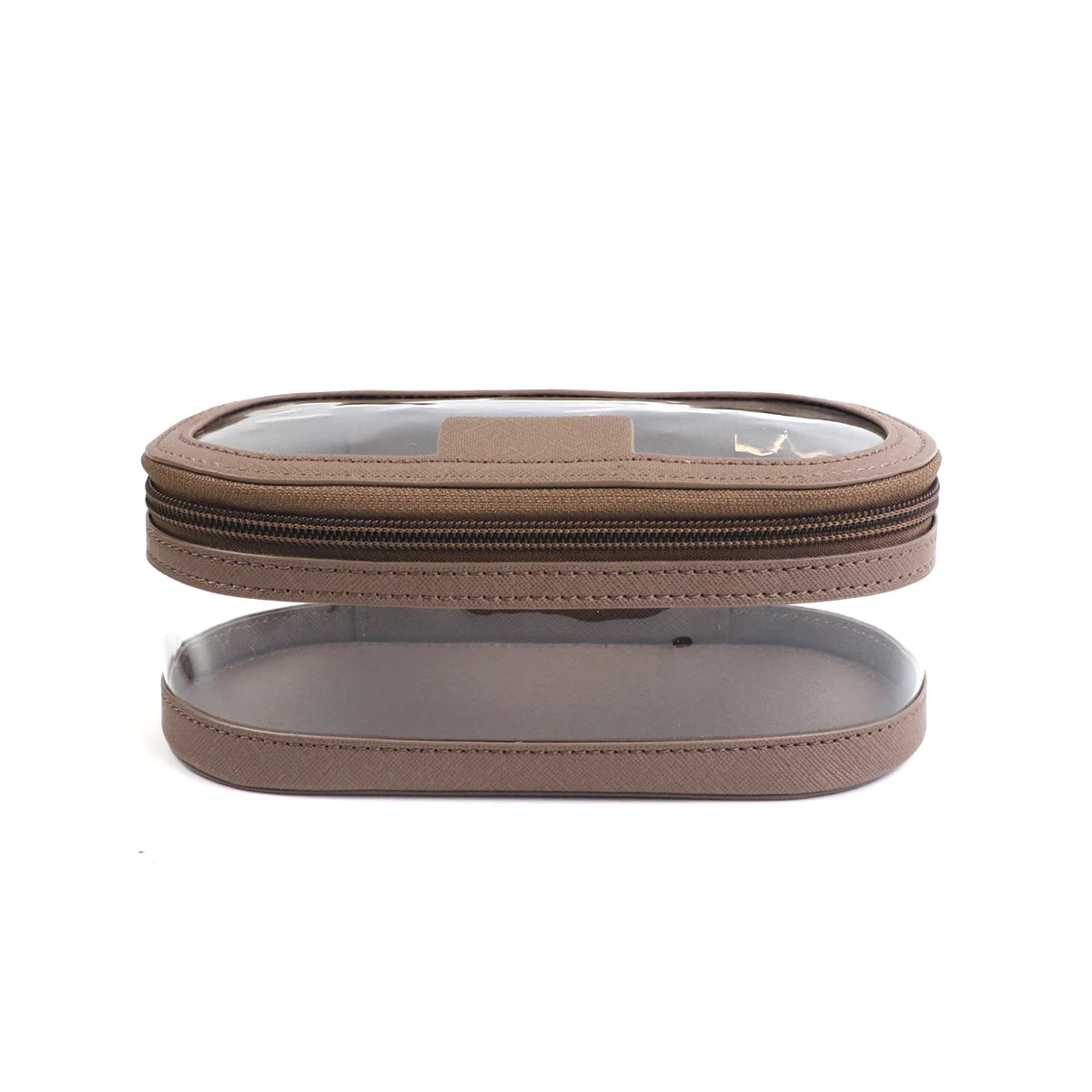 Customized Name Multi-Color PU Leather PVC Makeup and Washroom Bag with Large Storage Capacity and Waterproof Makeup Bag