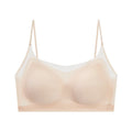 1pcs Summer Women Ultrathin Sport Bra Ms.Basic Thin Vest With Padded Female Brassier Ladys Ice Silk Seamless Comfort breath Bras