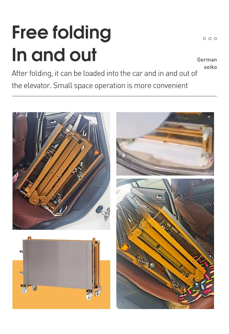 Multi-functional Push Table Saw Precision Guide Rail Folding Electric Panel Saw Kit with Cutting Saw Banding Machine Option Saw