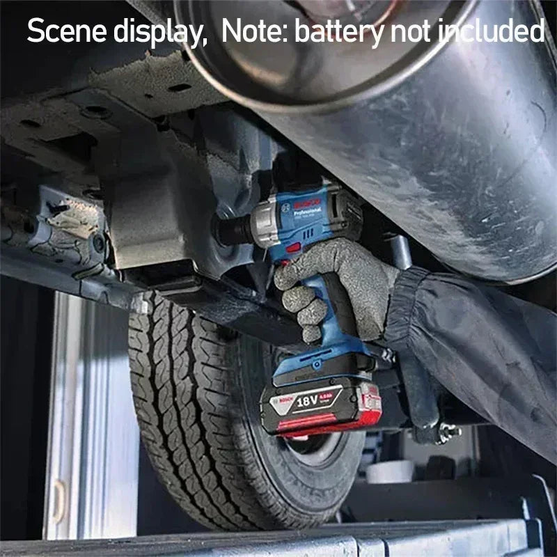 BOSCH GDS 18V-350 Cordless Impact Wrench 3-Gear Adjustment Impact Driver 350Nm Torque Electric Wrench Power Tools GDS18V-350