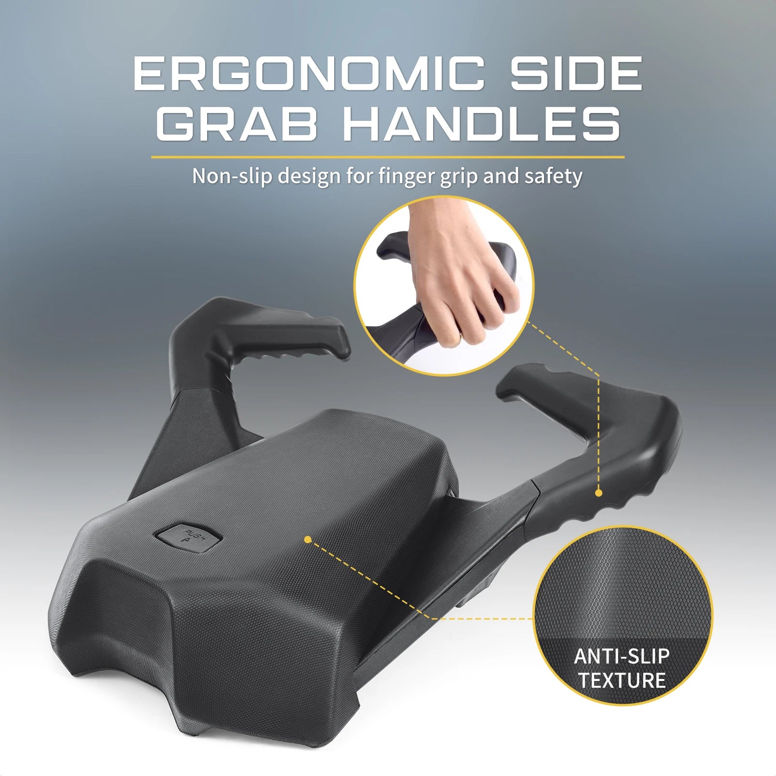 Ryker 900 rear passenger seat, Goldfire 2-Up Ryker rear passenger seat suitable for all Can AM Ryker models Replace 219400842