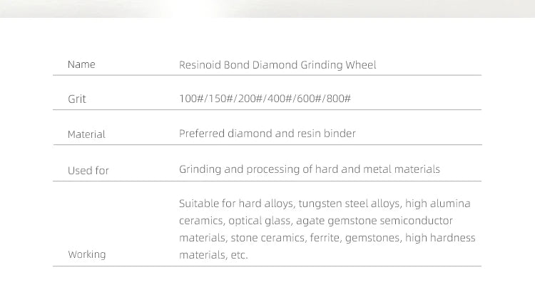 SDC CBN 1A1 Resin Diamond Grinding Wheel 150/180mm 618 Surface Grinder Abrasive Tools Accept 1pcs Non-standard Customization