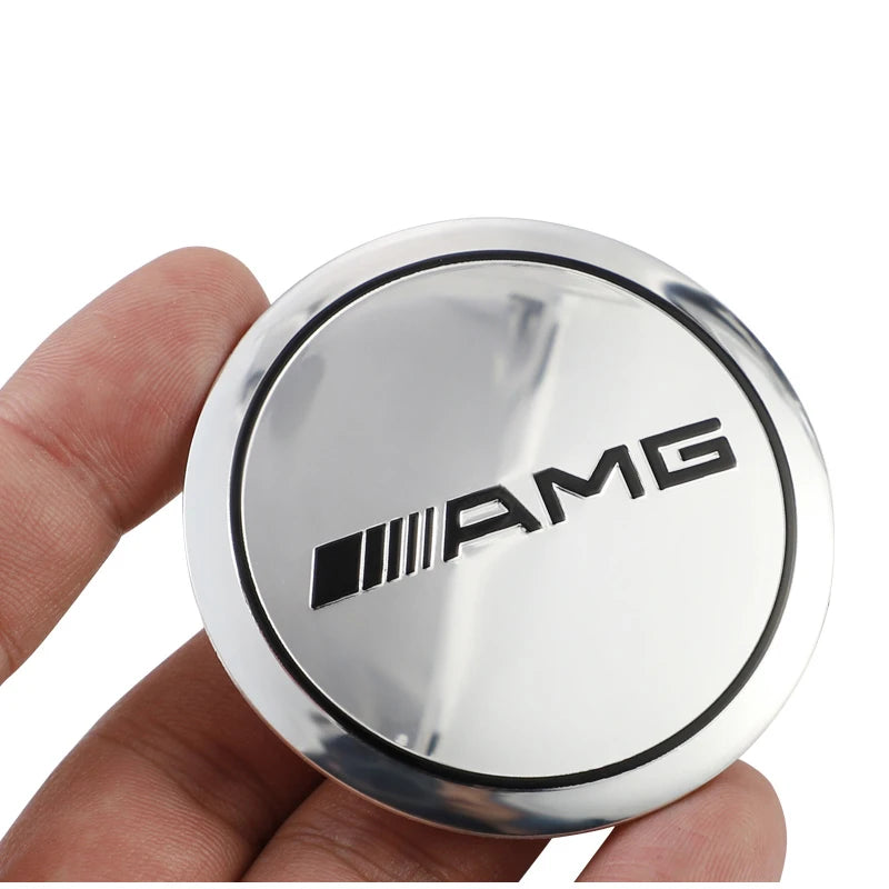 1Set Car Wheel Stickers 56mm Auto Center Hub Cap Decal For Mercedes Benz AMG Smart W205 C300 W203 W206 W108 W124 W126 W140 W168