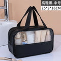 Portable Travel cosmetic bag Women Transparent Makeup Bag Large-Capacity Bath Wash Bags Multifunction Waterproof Storage Case