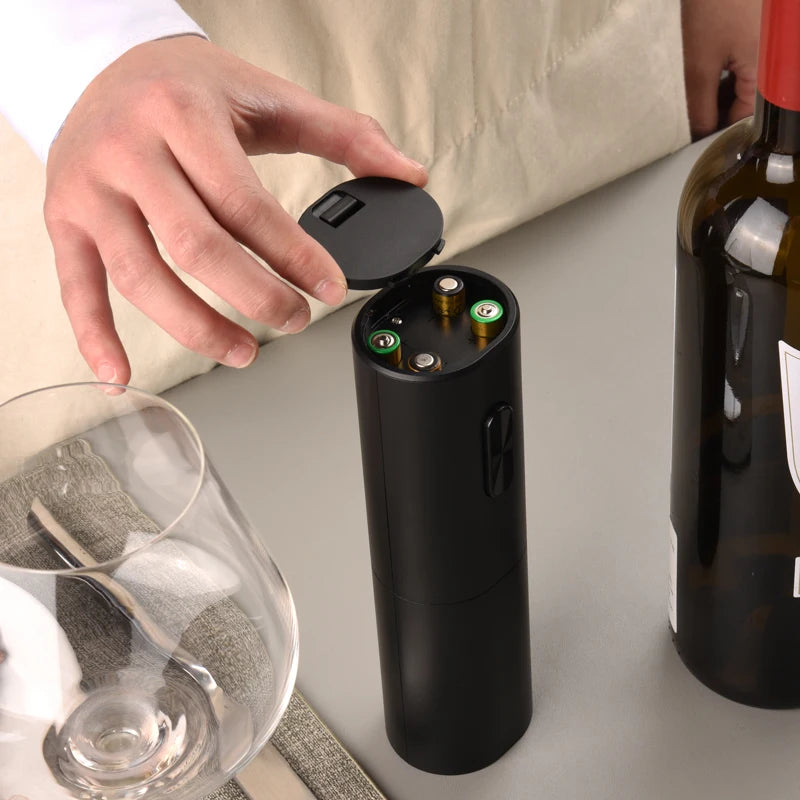 Tire-bouchon électrique automatique pour bouteille de vin rouge avec base de chargement ou piles Outils à vin Produits de cuisine