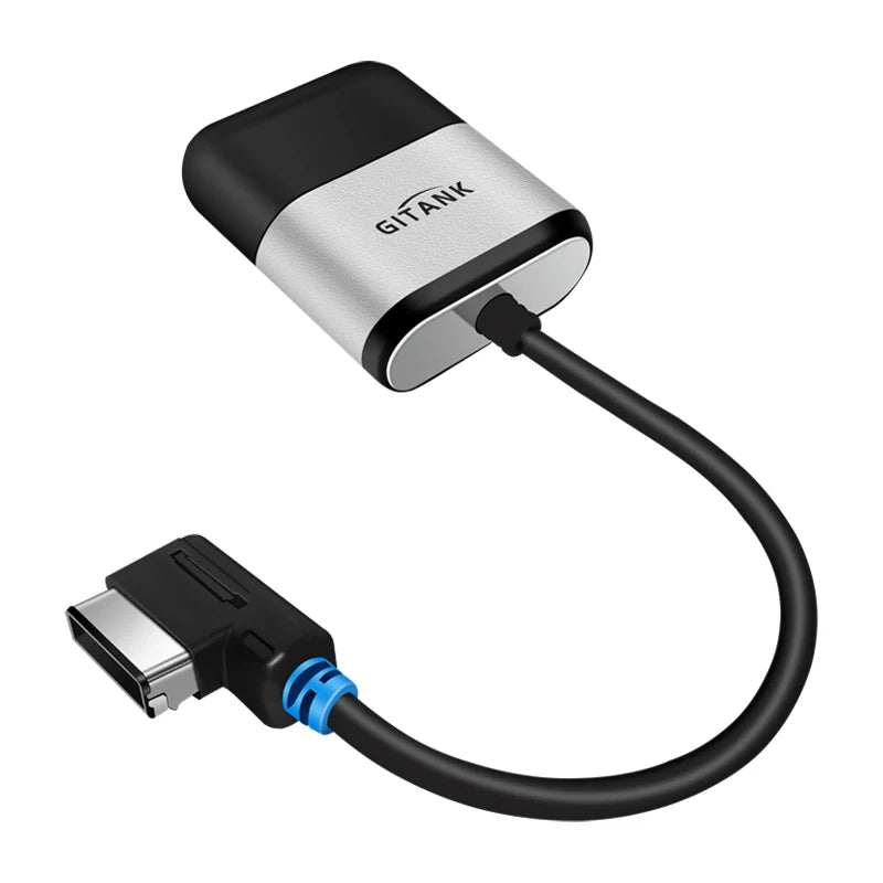 GITANK Bluetooth 5.0 Car Adapter with AptX HD for Audi MMI 3G AMI Music Interface Audi Symphony Concert Mercedes Media Interface