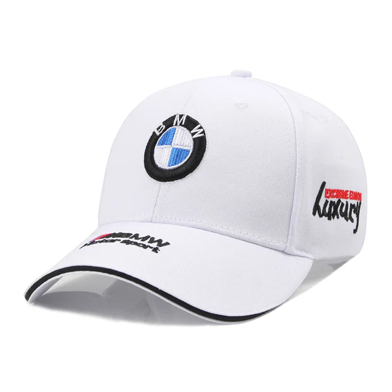 For BMW Motorsport Emblem Outdoor Summer Sport Hat Embroidery Baseball Cap Spring Autumn Outdoor Sunscreen Hat interior sticker