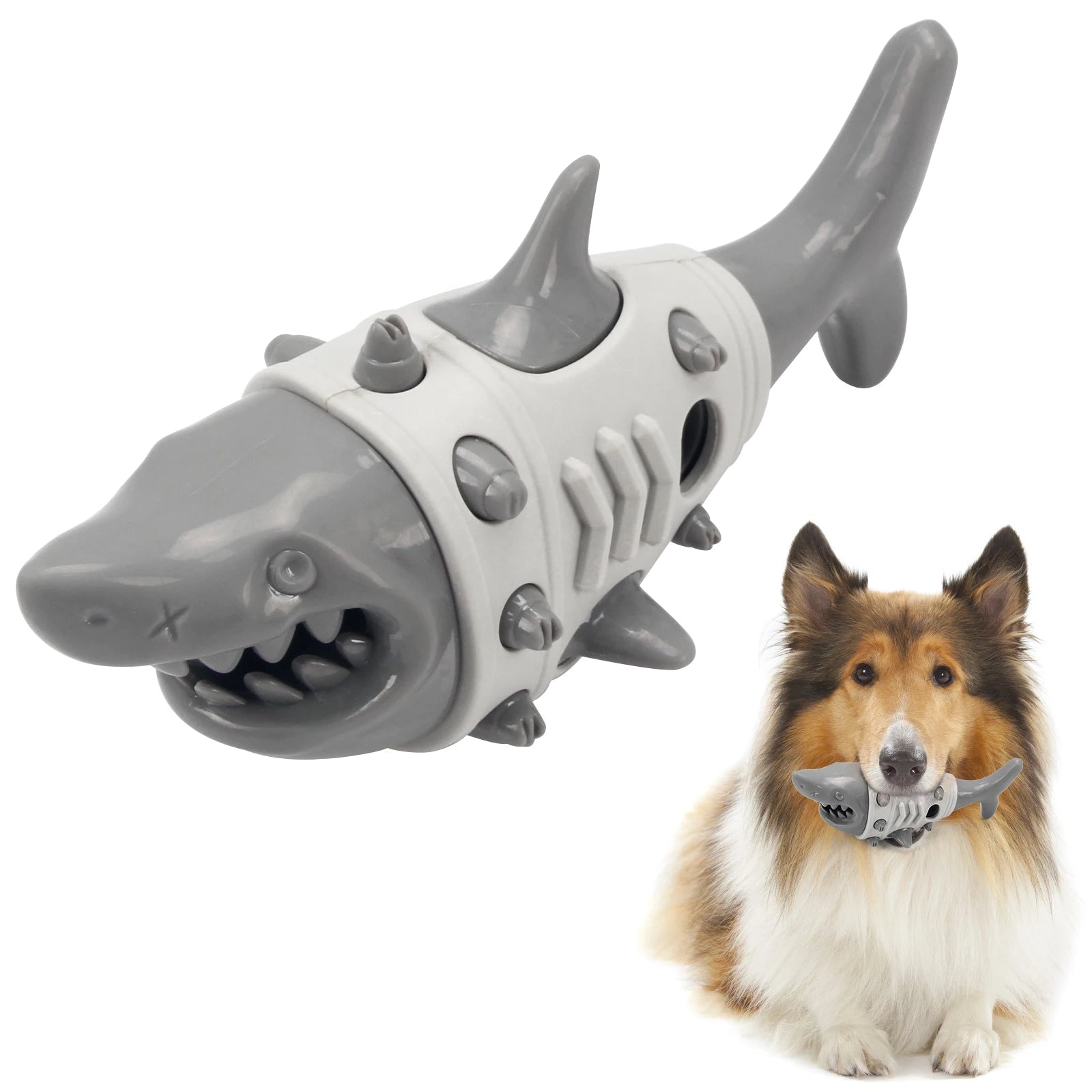 Dog Chew Toys Grinding Teeth Sound Ball Toys Leaking Food Balls Anti Bite Interactive Training Cleaning Teeth Toys Pet Products
