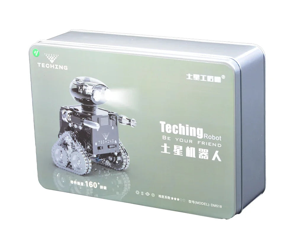 TECHING ROBOT Metal Assembling Model KIT Set APP CONTROL With Speaker Adults Children's Toys Gifts