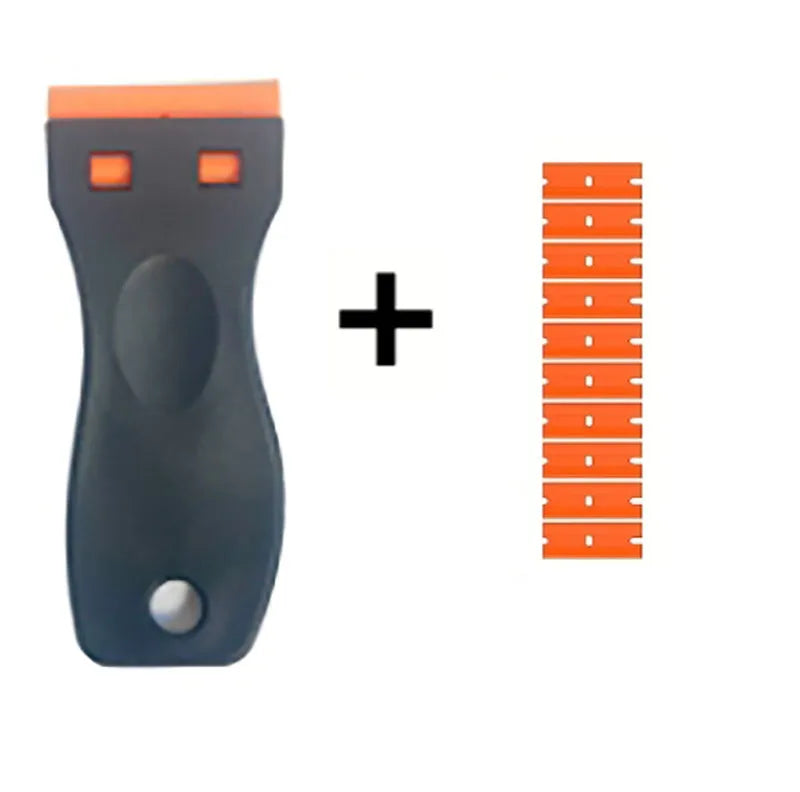 Cleaning Scraper 1Set Car Sticker Remover Multipurpose Plastic Small Paint Automotive Film Applying Tool Household Glass