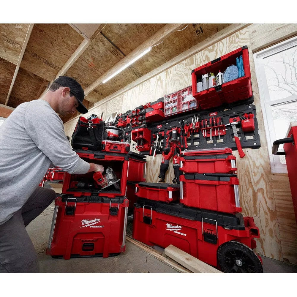 Milwaukee Packout Multi-Functional Toolbox Industrial Grade Hardware Home Storage Box