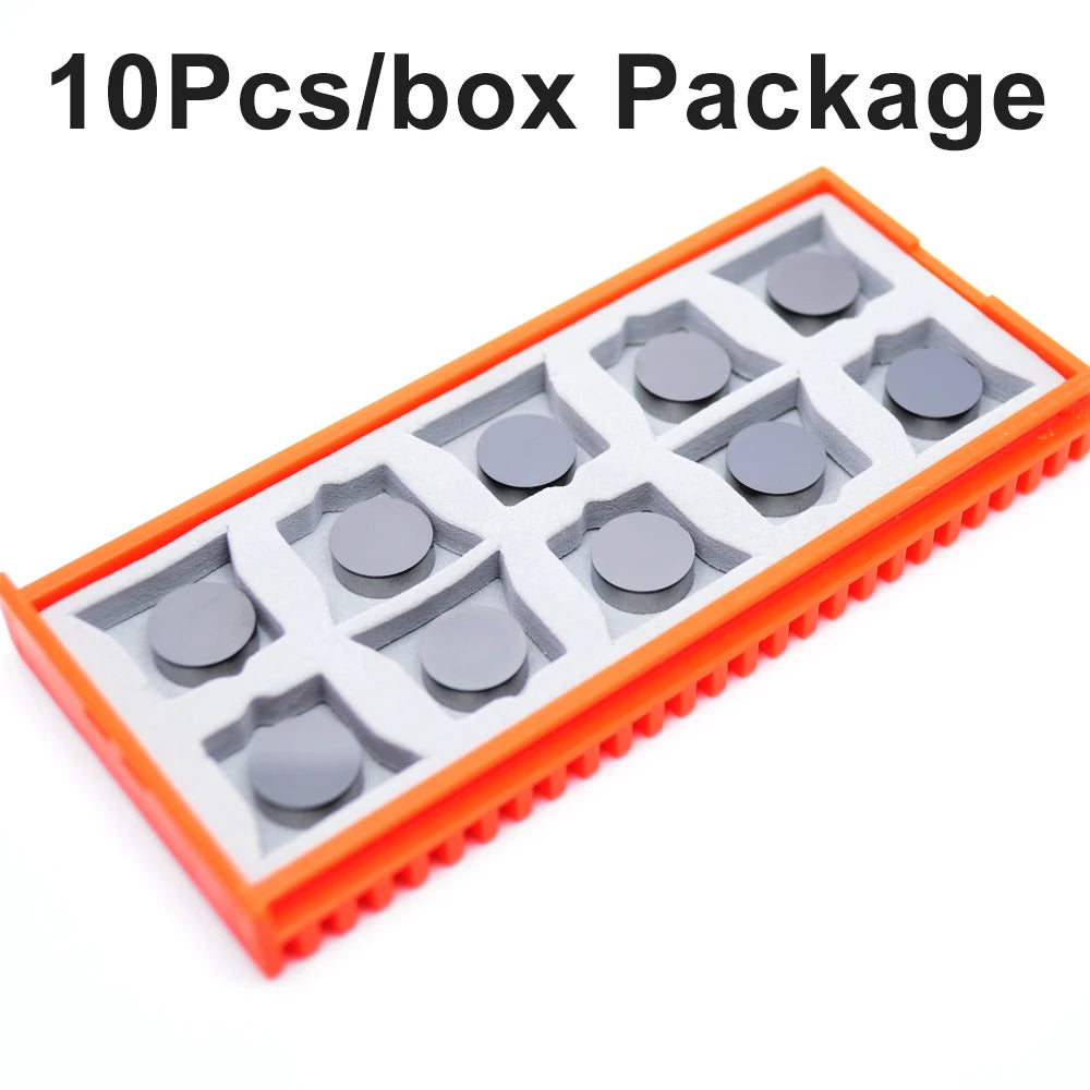 round PCD insert RNGN diamond milling cutter RNGN0603 RNGN090300 RNGN1203 RNGN1204 for aluminum engine block resurfacing tool