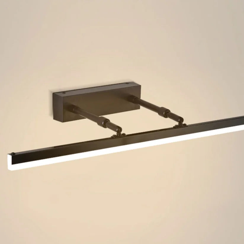 Indoor Bathroom Mirror Wall Lamp Metal Material Electroplate Body Retractable Sconce Light LED Dressing Table Mirror Wall Lustre