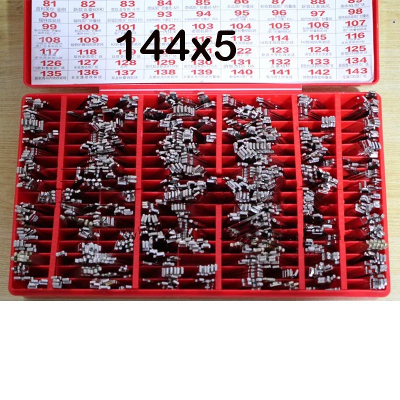 720 PCS 144 Models Auto Key Bland Flip Folding Remote KD VVDI Key Blade for JMD XHorse Keydiy Remote Car Keys