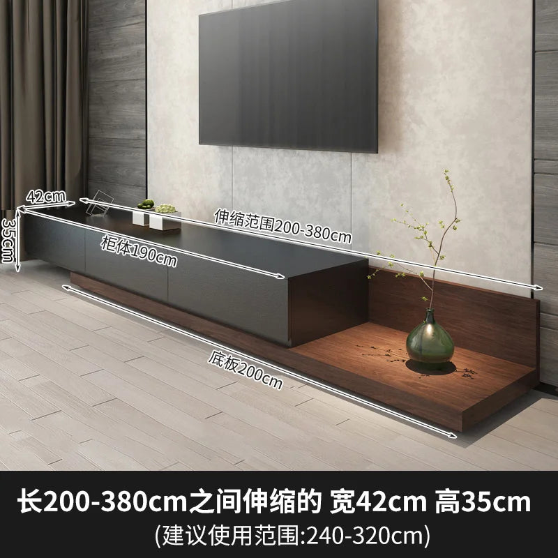 Meuble TV scandinave unique, armoire moderne minimaliste, support TV bohème simple, meuble TV peu encombrant, meuble de salon