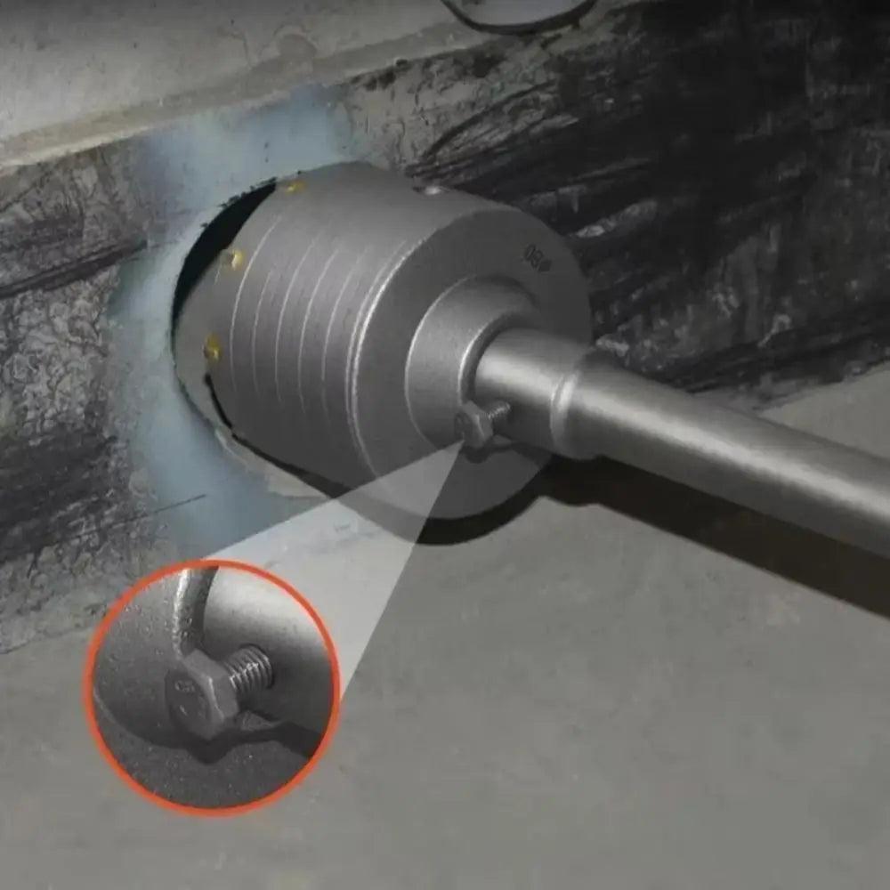 40mm-60mm Concrete Hole Saw Round Shaft Metal Cutting Masonry Construction Tool Heavy Duty High Strength
