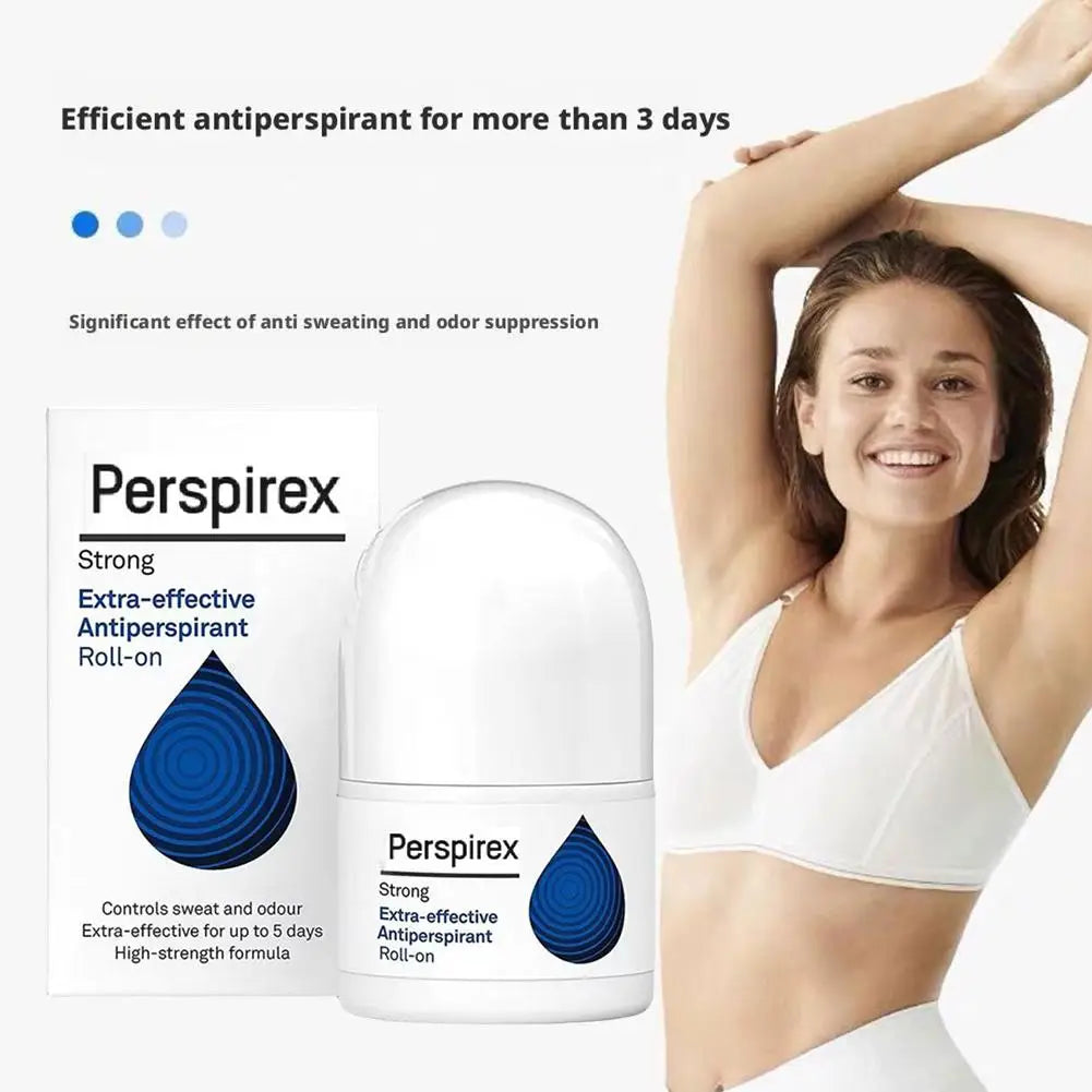 Perspirex Antiperspi Roll on Strong Comfortable Sweatproof Liquid Products Anti Sweating Lotion Fresh Underarm Odorless Skincare