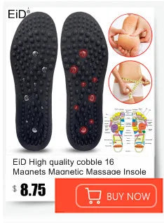 EiD New Arch Support 25mm Orthotic insole Black Leather orthotics Insoles for Flat Foot O/X Leg Corrected Shoe Sole insert pads