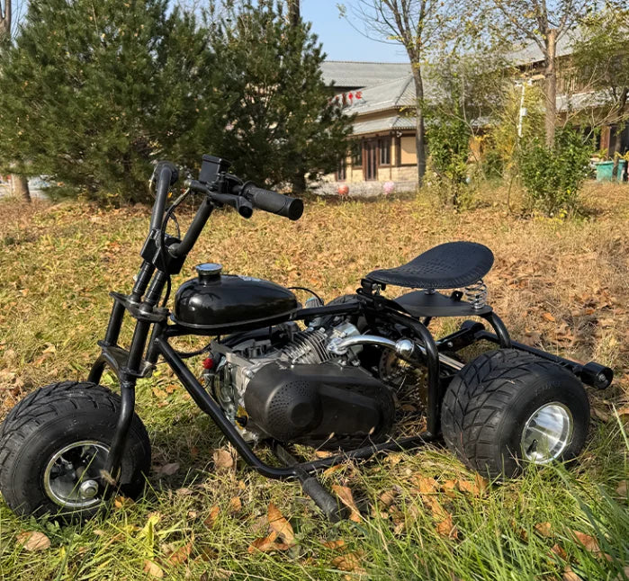 Mini All-terrain Off-road Kart 212cc Four Stroke Fuel 3-Wheeler ATV Beach Car Mountain Rally Drift Adult Vehicle