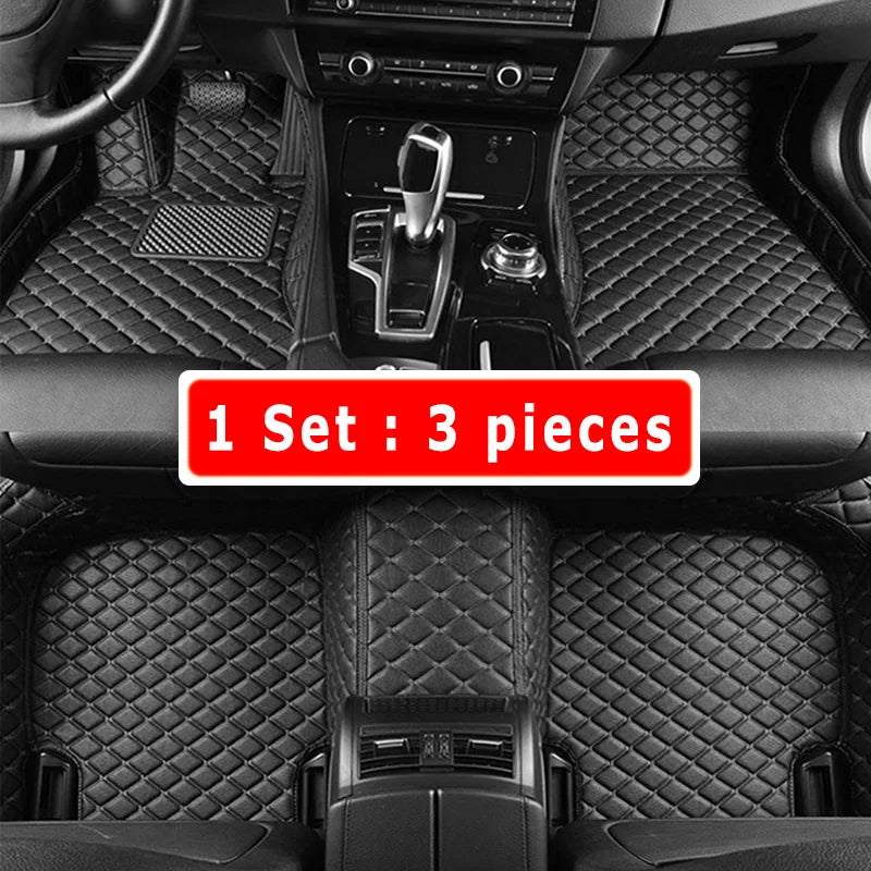 Car Floor Mats Trunk Carpets For Peugeot 2008 2020 2021 2022 2023 2024 2025 Foot Pads Accessories Interior Waterproof Automobile