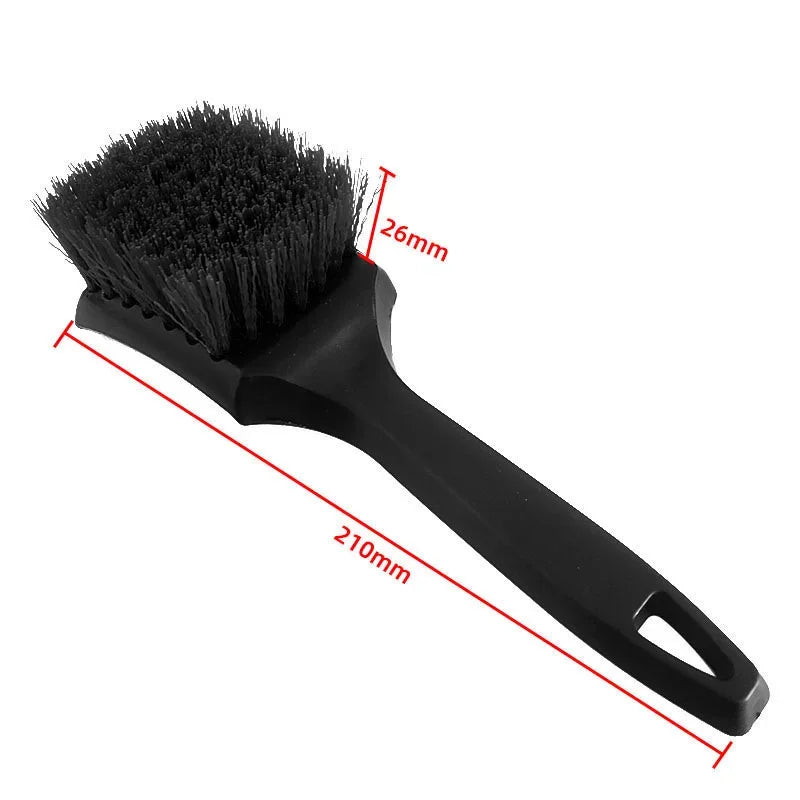 Car Tire Cleaning Brush Auto Tire Rim Wheel Hub Clean Brushes Tire Wheels Detailing Cleaning Tool Automobile Tyre Washing Brush