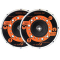 6 Inch 44 Hole Dust Free Backing Plate Hook & Loop Sanding Pad M8-17T Thread Self Adhesive Grinding Pad for FLEX/RUPES Sander