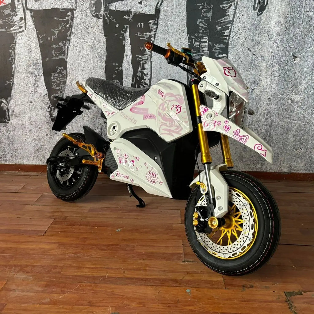 High Speed Adult Electric Motorcycle | 72V Electric Motorcycle & Off-Road Dirt Bike for Mountain Riding