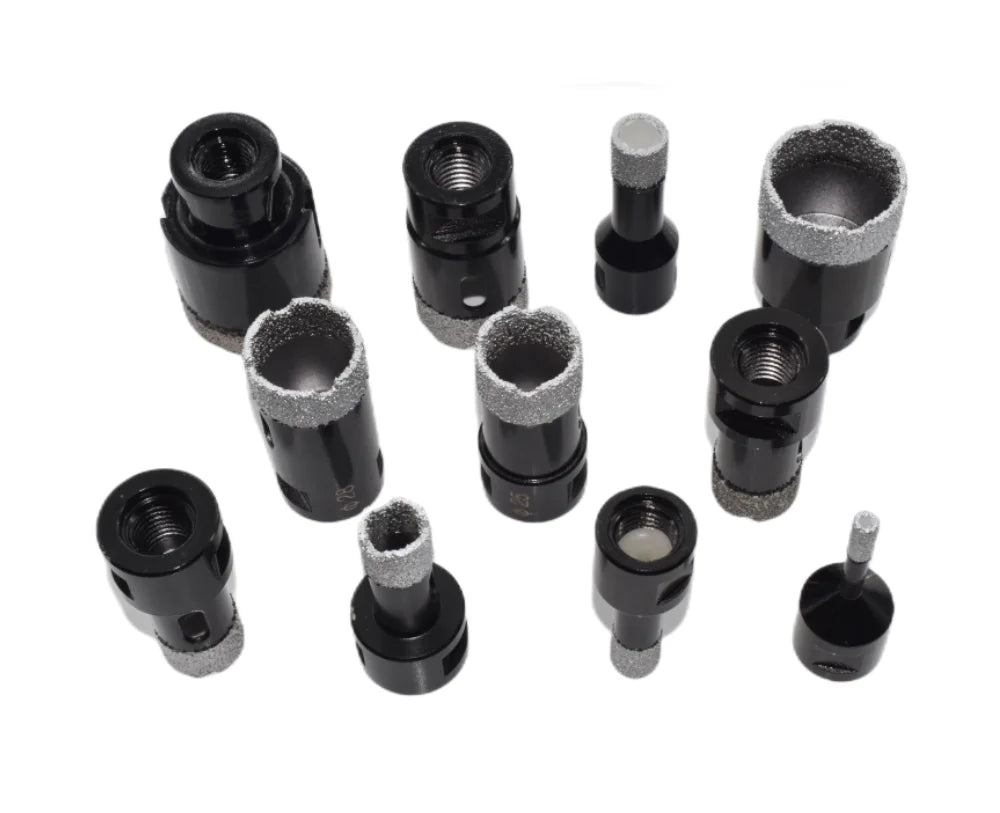 1pc Dry Diamond Porcelain Drilling Core Bits Ceramic Tile Hole Saw Cutter Granite Marble Drill Bits with M14 Thread Opener