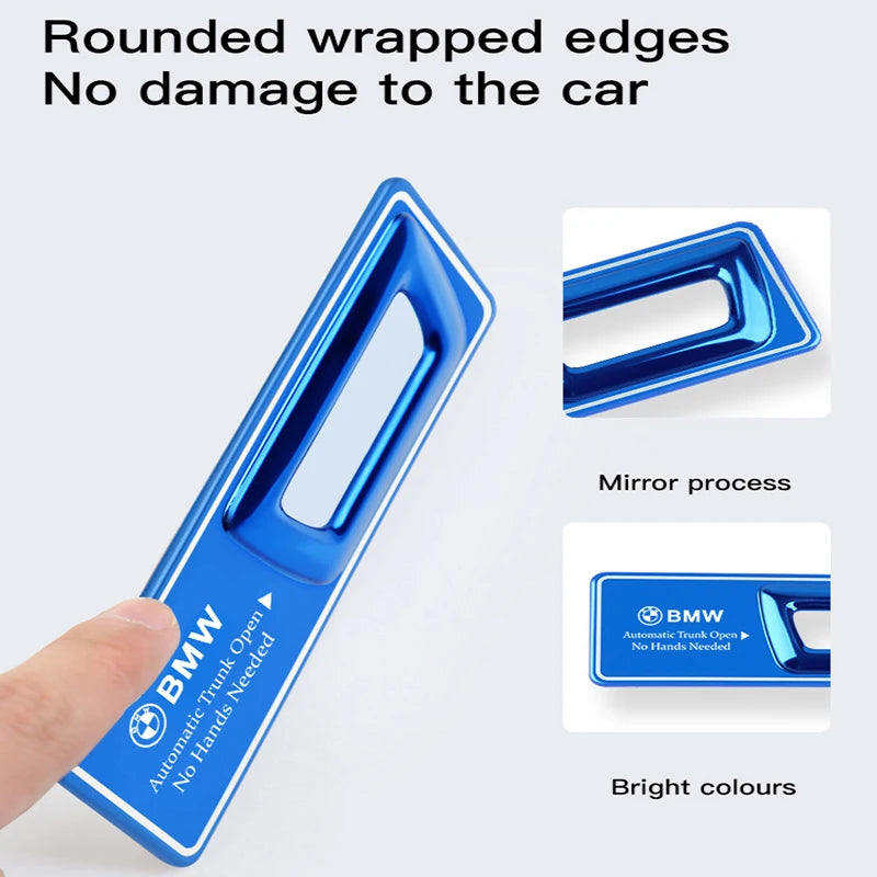 BMW Car Trunk Warning Sticker Electric Tailgate Lifting Cover For BMW M E46 E90 E60 F30 F10 E39 E36 F20 G30 G20 E87 E92 E91 E30