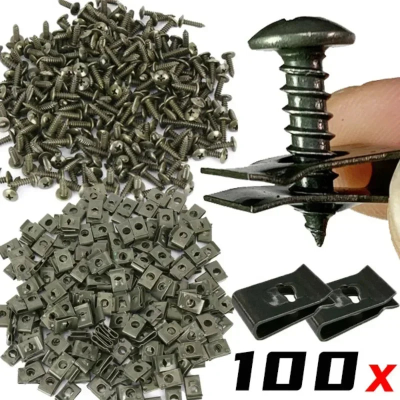 U-Type Metal Screw Clip